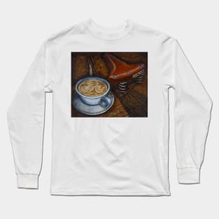 Still life with ladies bike Long Sleeve T-Shirt